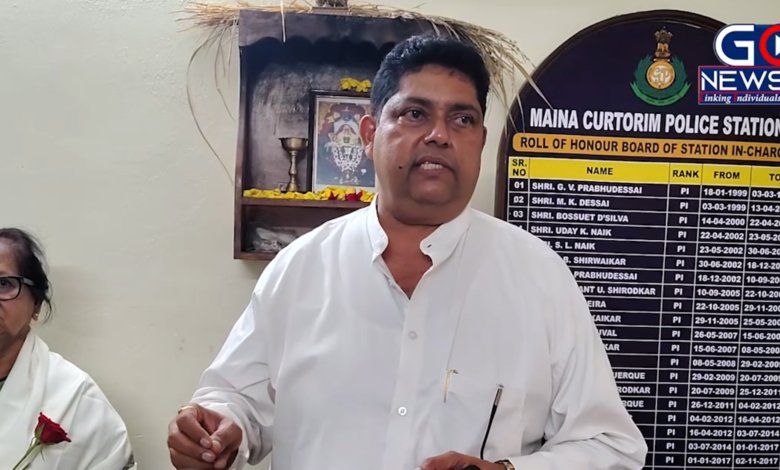 Felicitate Mrs. Auda Viegas & Our Police Inspector and two PSIs of the Maina Curtorim Police Station