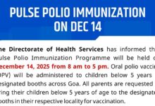 PULSE POLIO IMMUNIZATION ON DEC 14