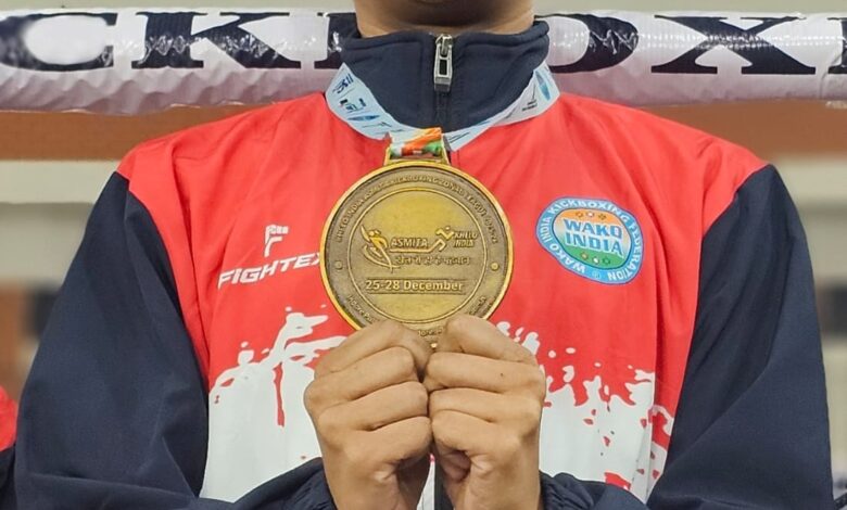 Erica De Sequeira Clinches Gold at Khelo India Asmita Kickboxing Zonal League 2025–26