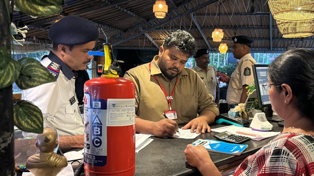 The Joint Enforcement and Monitoring Committee constituted by the Government of Goa vide Order No. 1-179-2025-CS dated 9th December 2025 has carried out inspections across South Goa District under the guidance of the District Collector, South Goa. The inspections were conducted in key locations including Salcete and Canacona, with a focus on verifying fire safety measures and ensuring statutory compliance in tourism-related establishments. The Committee reviewed essential safety systems, emergency preparedness, and adherence to mandated norms. Necessary directions were issued on the spot to establishments requiring corrective action. The enforcement drive will continue across the district to ensure full compliance and enhance public safety.