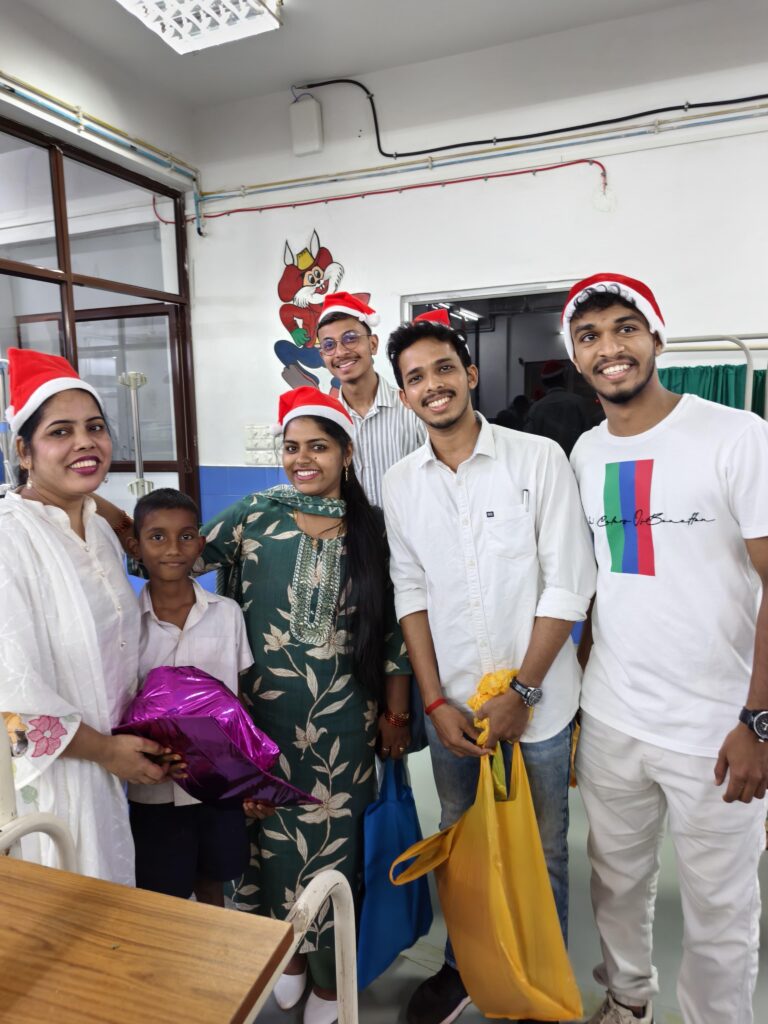 Caring Souls and GMC Students Bring Smiles to Hospital Wards with Christmas Carol Singing and Gift Distribution