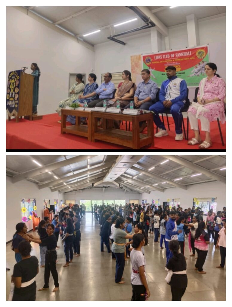 Martial Arts & Fitness Club Goa and Lions Club Sakhlim Host Self‑Defence Workshop
