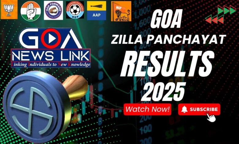 Live updates : Goa Zilla Panchayat Election Results 2025