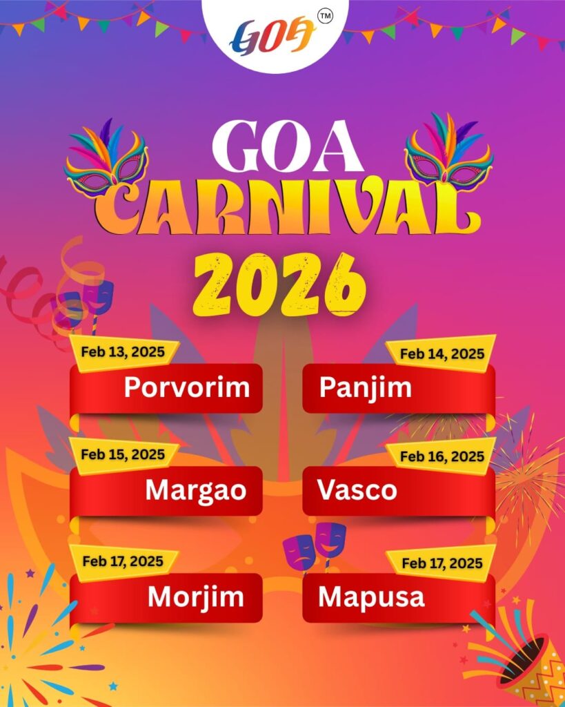 Goa All Set to Celebrate a Grand and Vibrant Carnaval 2026 Across the State