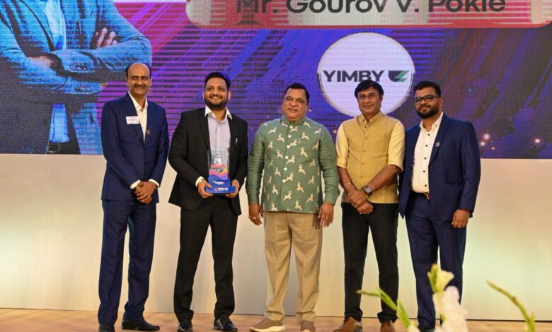 YIMBY Founder Gourov V. Pokle Honoured with “Inspiring Young Entrepreneur of the Year” Award