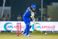 Maharashtra Tycoons defend 192 to secure a win against Rajasthan Lions