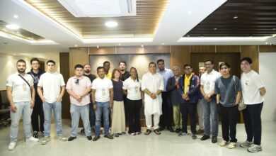 Hon’ble Tourism Minister, Shri Rohan A Khaunte welcomes International Young Chef Olympiad Delegates in a gesture of culinary spirit