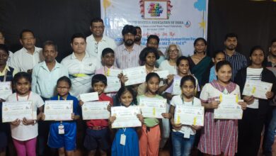 XXXVIIth All Goa Open Air Drawing Competition for School Student was organised by Youth Hostels Association of India, Margao