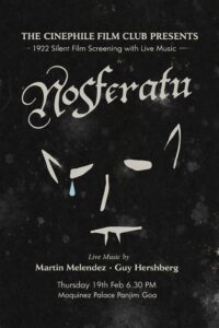 Cinephile film club to screen silent film with live music