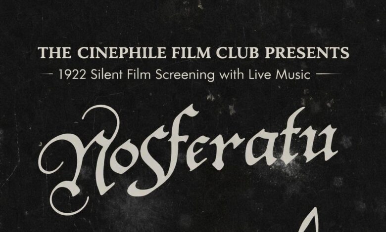 Cinephile film club to screen silent film with live music