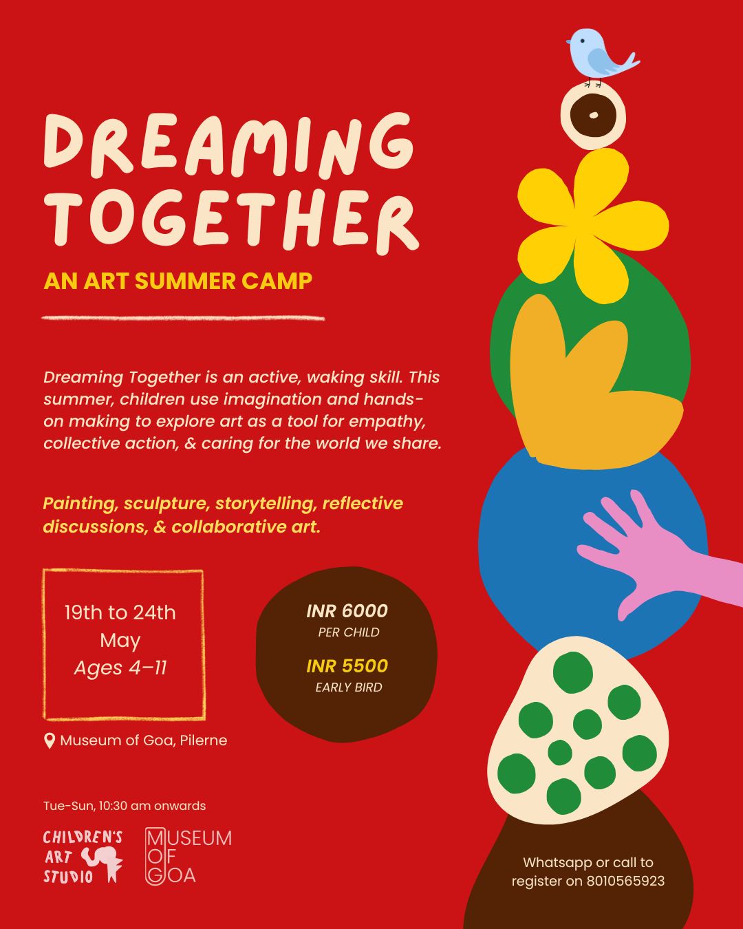 Museum of Goa to Host ‘Dreaming Together’, a Summer Art Camp for Young Creators