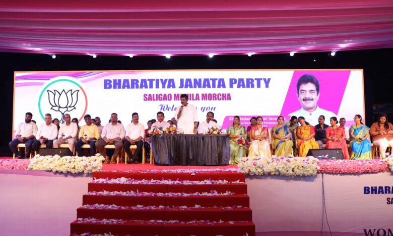 International Women’s Day Celebrated with Great Enthusiasm in Saligao Constituency with Huge Participation of Women