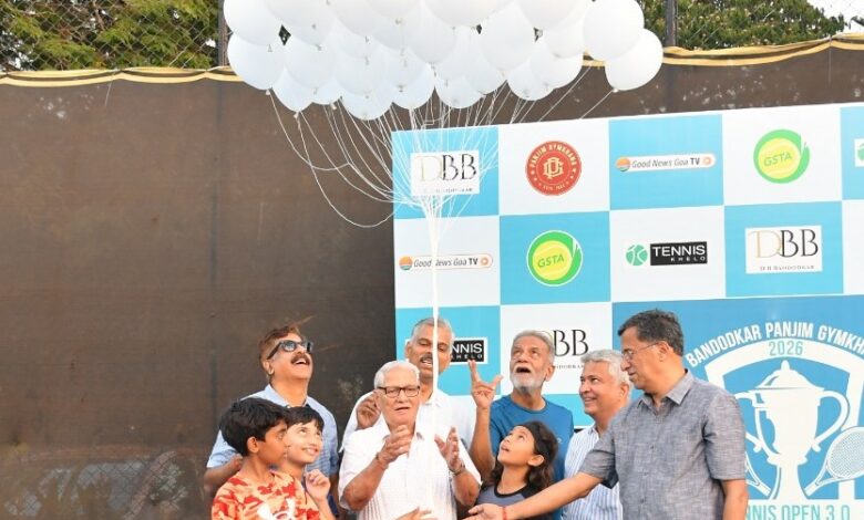 Bandodkar Panjim Gymkhana Tennis Open 2026 Gets Underway