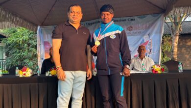 Tourism Minister Rohan A. Khaunte Experiences Kiteboarding at the National Windsurfing & Kiteboarding Championship in Morjim