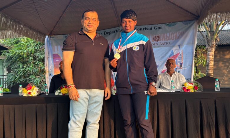 Tourism Minister Rohan A. Khaunte Experiences Kiteboarding at the National Windsurfing & Kiteboarding Championship in Morjim
