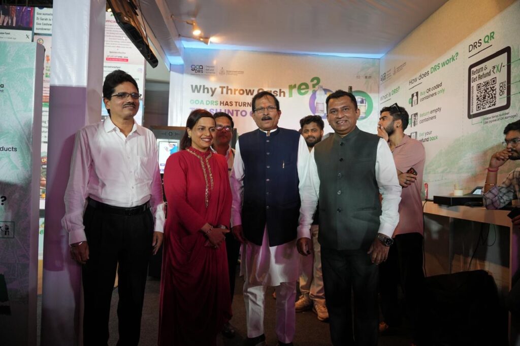 DRS Experience Zone at Goa Cashew Fest with Live Smart Collection Demonstrations offered People a Look into how DRS will Function