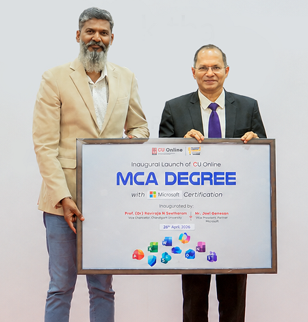 Chandigarh University MCA Online Students to Undergo Microsoft Certifications for Better Employability & Industry Readiness