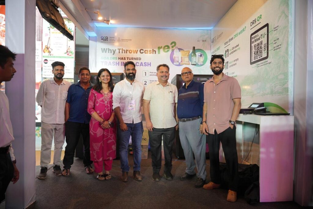 DRS Experience Zone at Goa Cashew Fest with Live Smart Collection Demonstrations offered People a Look into how DRS will Function