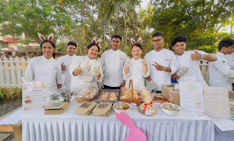 Culinary students of KCCA participate in Easter Bake Sale at Colva