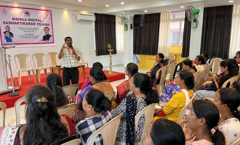 Empowering women through digital literacy with the launch of MDSY Training in Mulgao, Bicholim