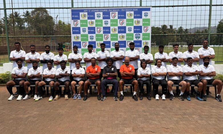 SFA Organises AFC ‘C’ License Course for Coaches from Across India