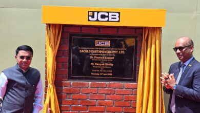 JCB India inaugurates a new facility of its dealer, Caculo Earthmovers in North Goa