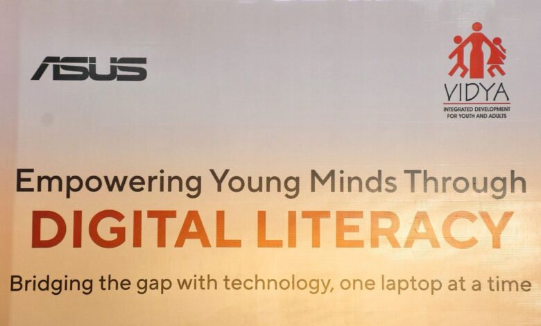 One year of ASUS and VIDYA India digital literacy initiative impacts over 14,000 students, youth and women beneficiaries