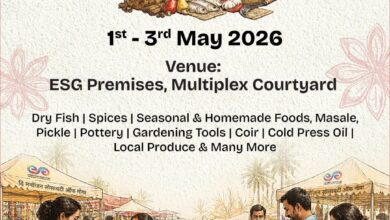 The Entertainment Society of Goa (ESG) is organizing “Purumentachem Fest” at the Multiplex Courtyard from 1st to 3rd May 2026