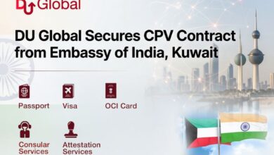 Dudigital Global Limited Secures CPV Services Contract from Embassy of India, Kuwait