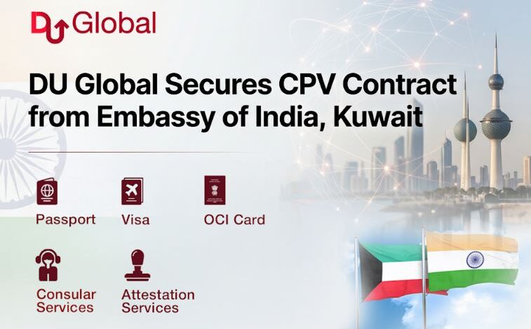Dudigital Global Limited Secures CPV Services Contract from Embassy of India, Kuwait