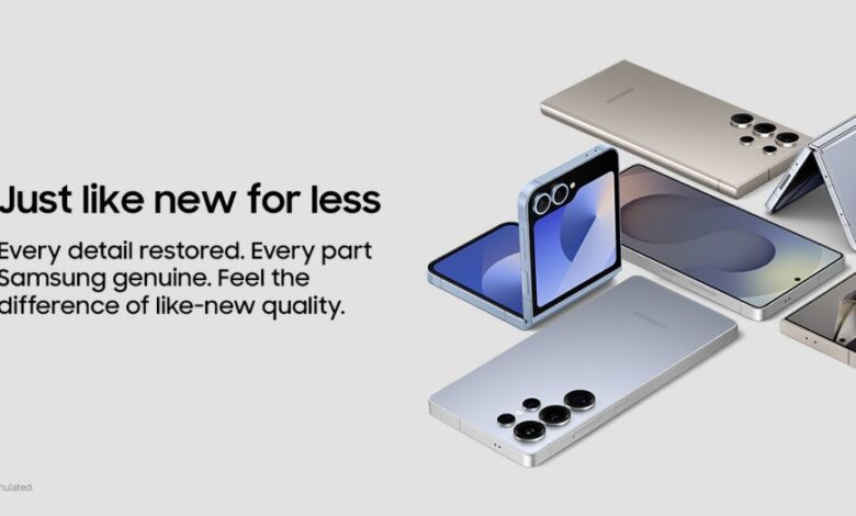 Samsung Launches ‘Certified Re-Newed’ Program to Make Premium Galaxy Devices Accessible 