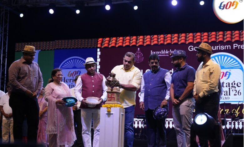 Saligao came alive with food, dance & music at the three-day “Goa Heritage Festival 2026”
