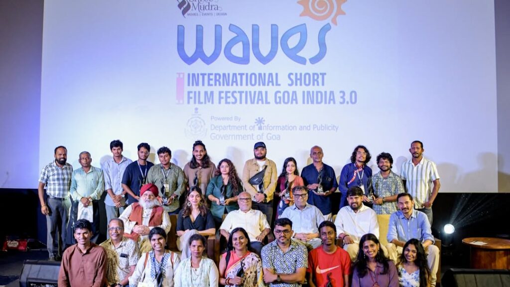 WAVES International Short Film Festival 3.0 Concludes with Grand Award Ceremony in Panaji