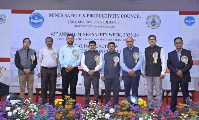 Final Day Function of 42nd Mines Safety Week 2025–26 Celebrated at Goa