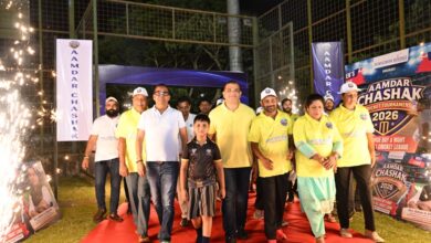 “Amdar Chashak” Cricket Tournament Inaugurated at the Hands of TM Khaunte