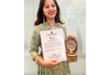 Nida Sayed conferred Green Journalist Award at Biodiversity Day Celebration