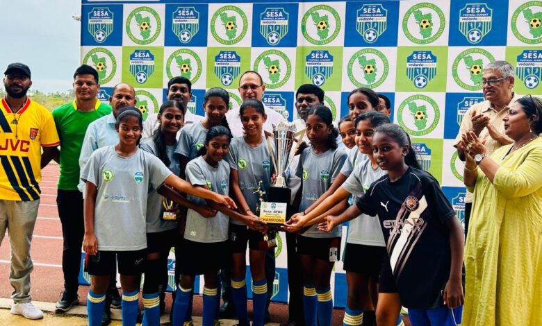 Sesa–GFDC U-12 Girls Tournament Concludes Successfully; Quepem Centre Crowned Champions