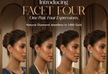 Glow by Kirtilals Unveils "FACET FOUR" One Pair of Earrings, Four Distinct Styles