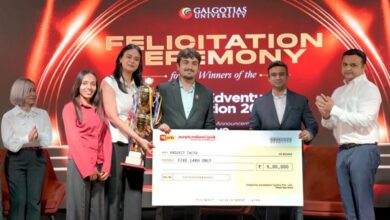 Global EDVentures 2026 Winners Felicitated at Galgotias University; Three Student Startups Receive Funding from INR 10 Crore Innovation Fund