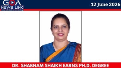 Another Feather in Goa Judiciary’s Cap; Dr. Shabnam Shaikh Earns Ph.D. Degree