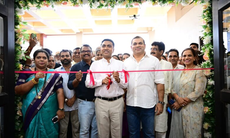 Hon’ble Chief Minister Dr. Pramod Sawant along with Hon’ble Tourism Minister Rohan Khaunte inaugurated Porvorim Gymkhana