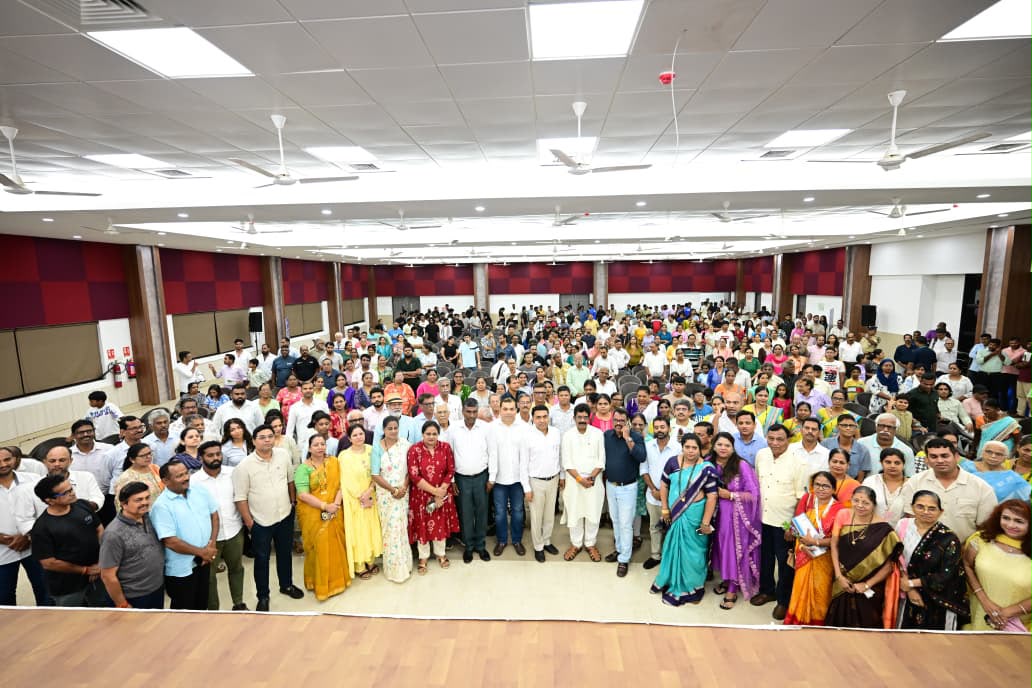 Hon’ble Chief Minister Dr. Pramod Sawant along with Hon’ble Tourism Minister Rohan Khaunte inaugurated Porvorim Gymkhana