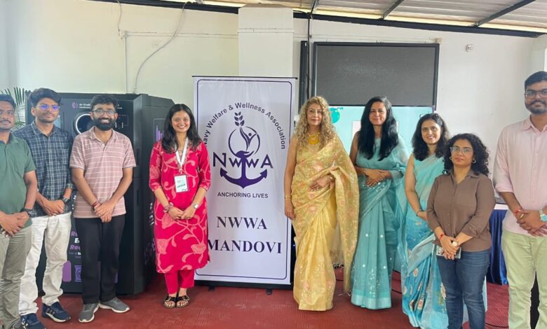 Goa Deposit Refund Scheme’s first RVM inaugurated at INS Mandovi premises on World Environment Day