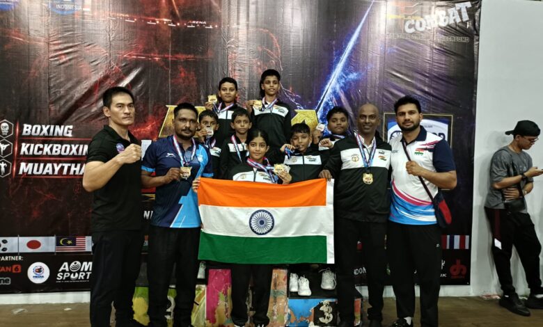 Several athletes emerged victorious at the International Kickboxing Rank Championship held in Jakarta