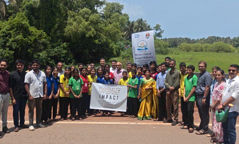 WOLF Riding Community Leads Tree Plantation Drive in Margao