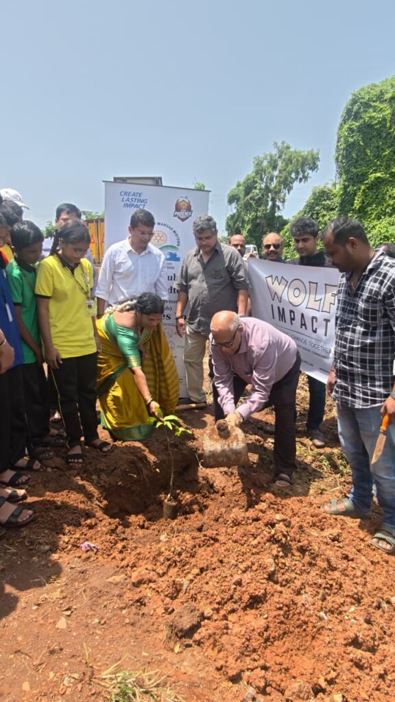 WOLF Riding Community Leads Tree Plantation Drive in Margao