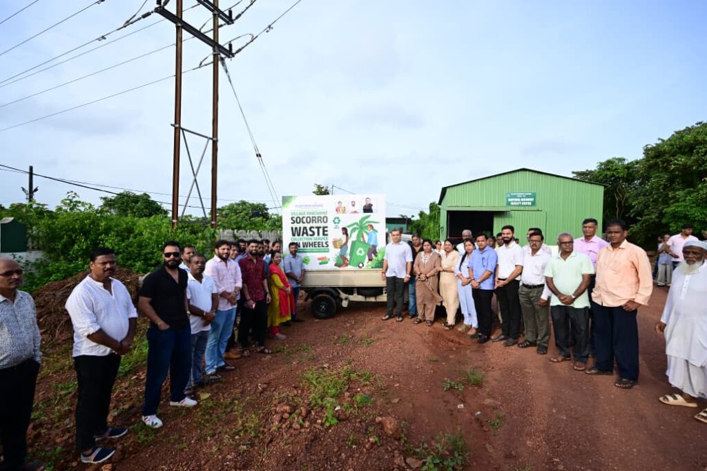 Rohan Khaunte Inaugurates Material Recovery Facility and Waste Collection Service in Socorro