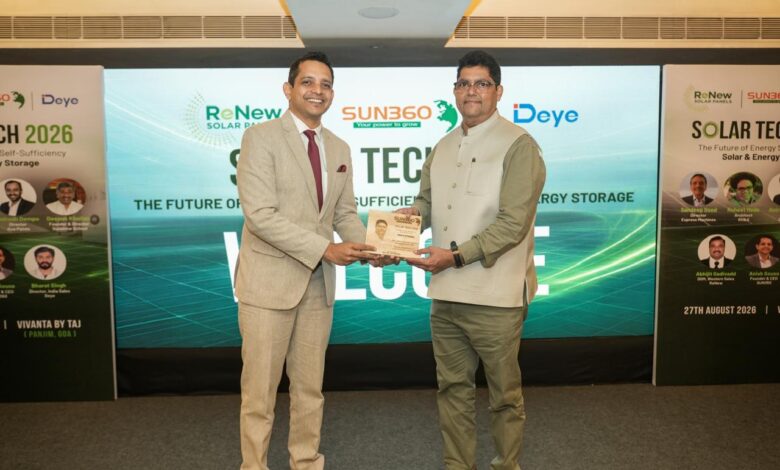 Solar Tech 2026 brings policymakers, industry leaders and businesses together to examine the economics of energy self-sufficiency, solar storage and Goa's evolving policy landscape.