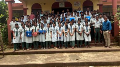 PTA Organises Bagless Day at Raghuvir & Premavati Salkar HSS, Chorao