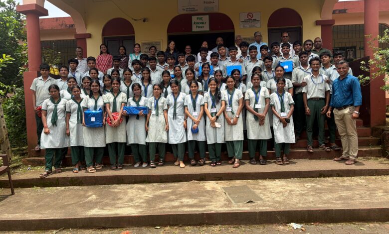 PTA Organises Bagless Day at Raghuvir & Premavati Salkar HSS, Chorao